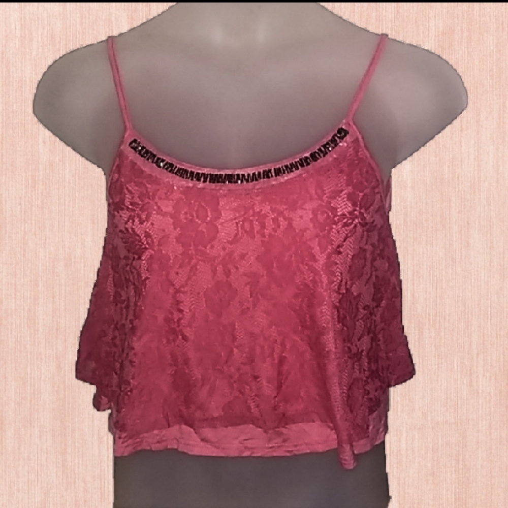Ace Fashion Coral Size S Crop